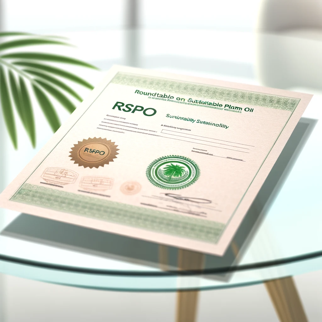 RSPO Certyfikat